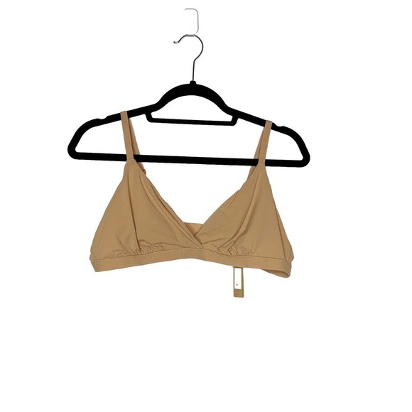 NWT Skims Everybody Triangle Bralette Ochre Bra Women's Nude Beige Size 2X - Picture 1 of 4